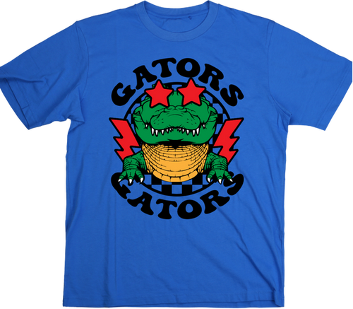 Retro Gator tee- Star eyes