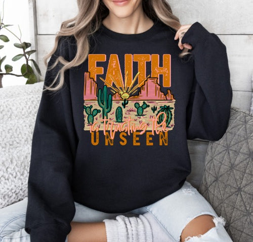 faith is trusting the unseen