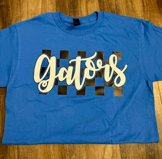 gators checkered background