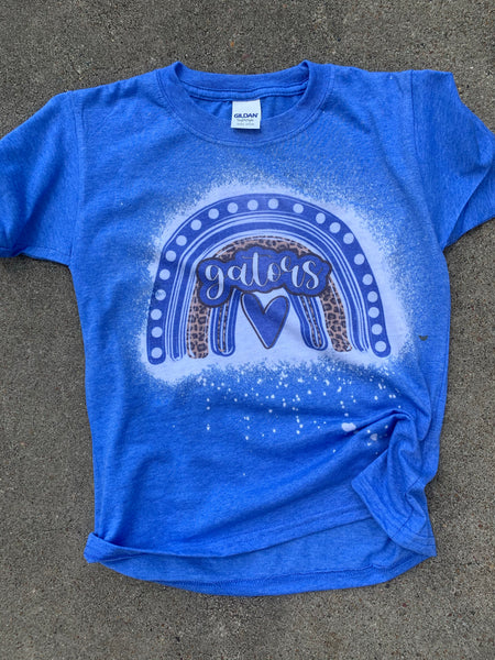 YOUTH rainbow gator tee